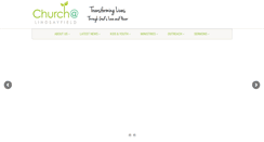 Desktop Screenshot of churchatlindsayfield.com