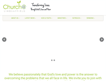Tablet Screenshot of churchatlindsayfield.com